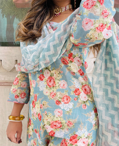 Blue Chevron
